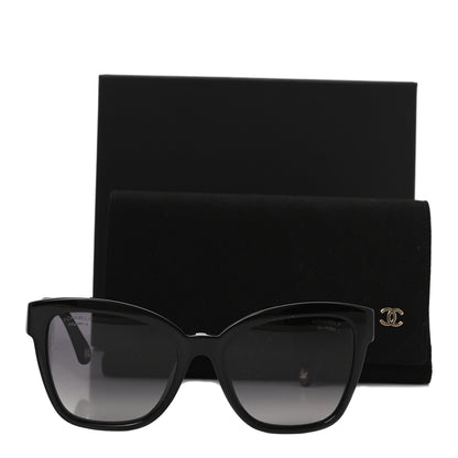 Chanel Acetate Chain Square Sunglasses 5487-A Black 8 of 8