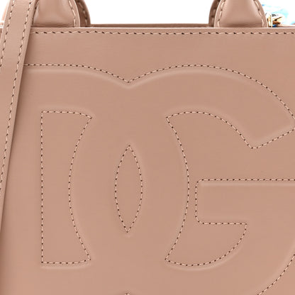 Dolce & Gabbana Calfskin Mini DG Daily Shopper Tote Cipria 7 of 9