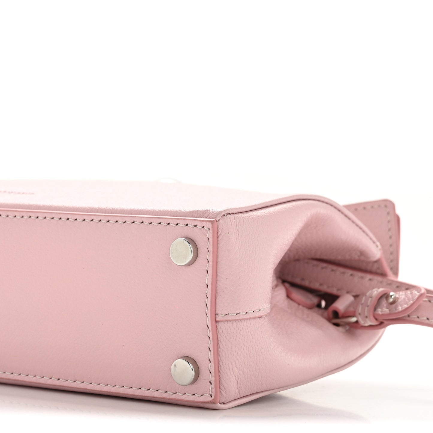 Goatskin Small Valerie Shoulder Bag Pale Pink