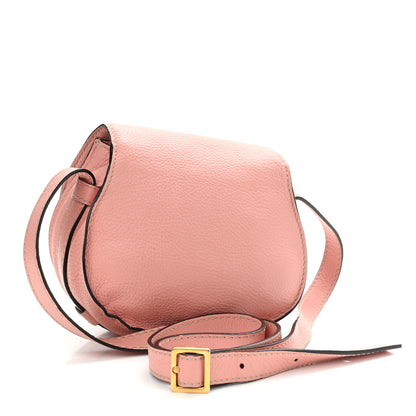 Chloe Calfskin Mini Marcie Round Crossbody Bag Fallow Pink 2 of 9
