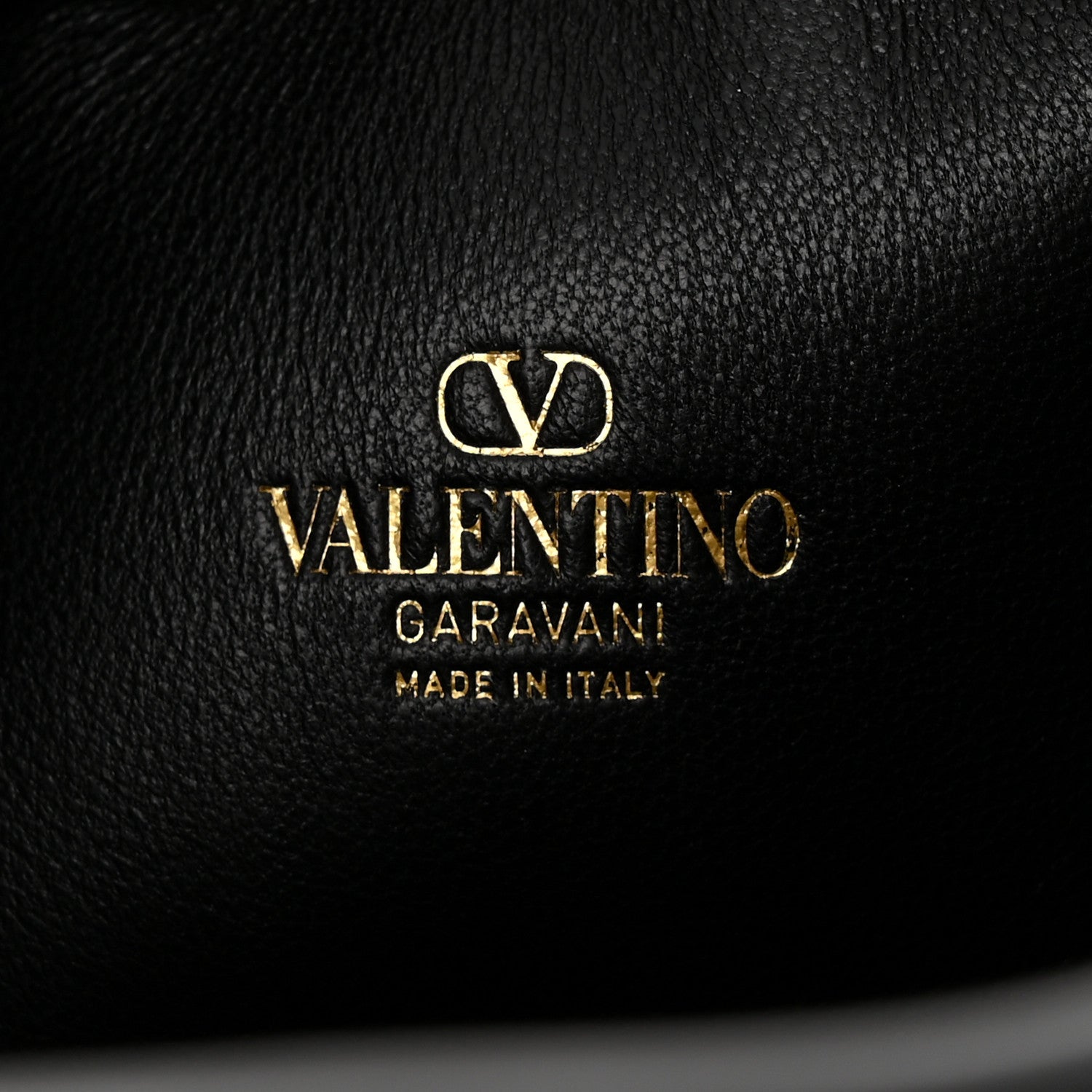 Valentino Garavani Nappa Mini VLogo Signature Bucket Bag Black 6 of 9