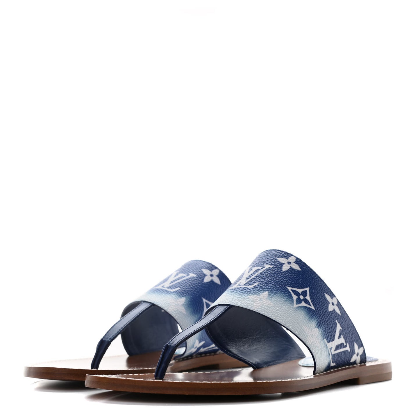 Monogram Escale Palma Sandals 37 Blue