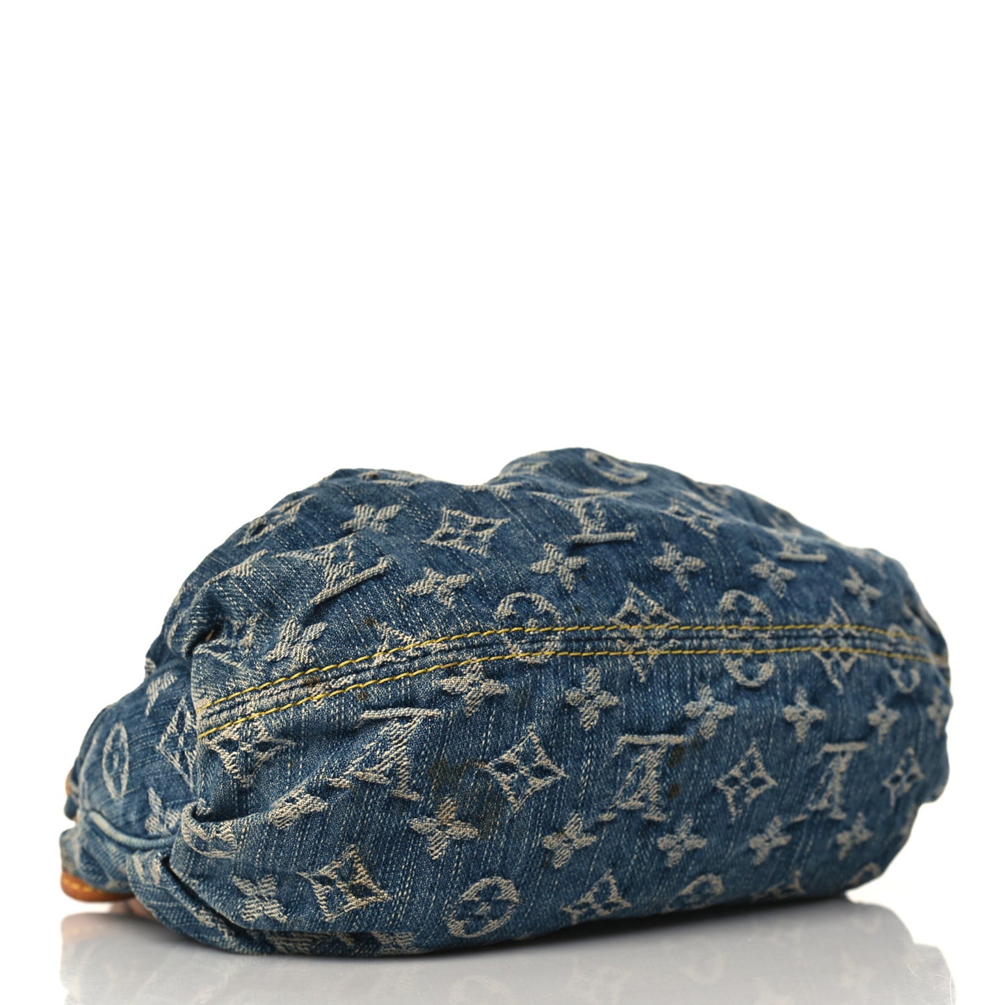Monogram Denim Pleaty Blue