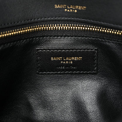 Saint Laurent Raffia Monogram Tassel Kate 99 Black 6 of 10