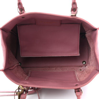 Balenciaga Calfskin Papier Mini A4 Tote Pink 5 of 9