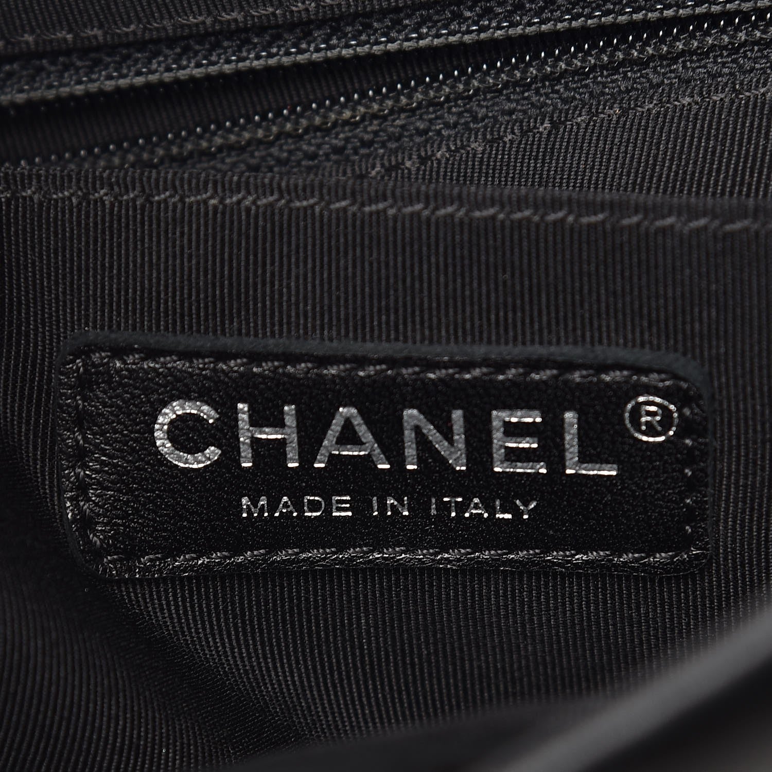 Chanel Calfskin Chevron Quilted Large Urban Spirit Backpack Black 7 of 11