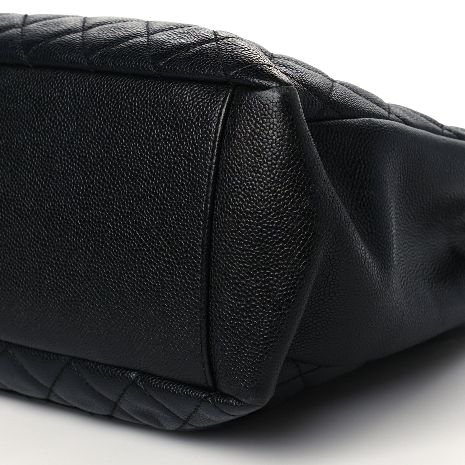 Chanel Caviar Quilted Grand Shopping Tote GST Black 10 of 12