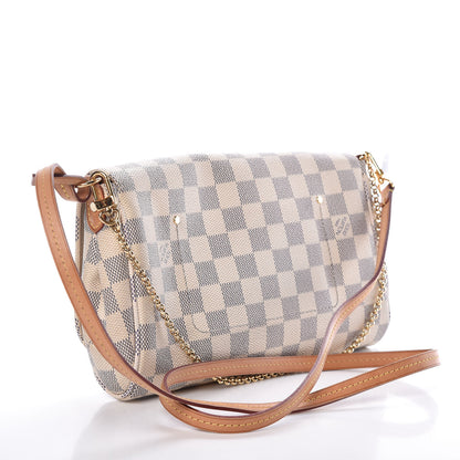 Louis Vuitton Damier Azur Favorite MM 3 of 15