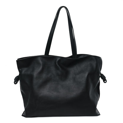 Loewe Calfskin Flamenco Knot XL Shoulder Bag Black 1 of 13