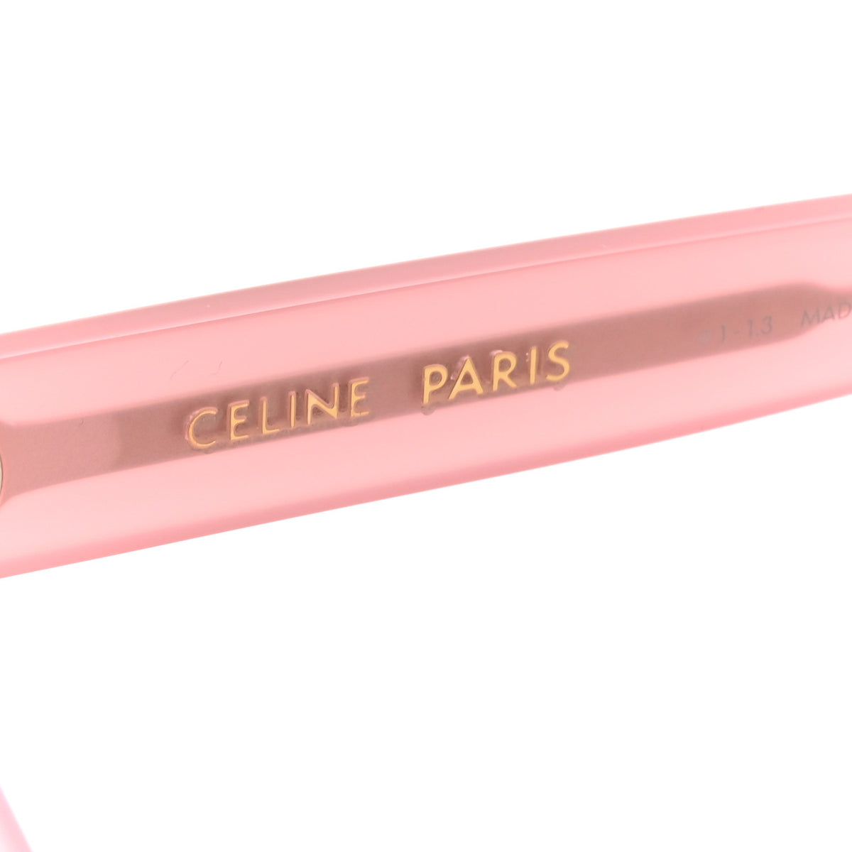 Celine Acetate Cat Eye Sunglasses CL401931 Light Pink 6 of 7