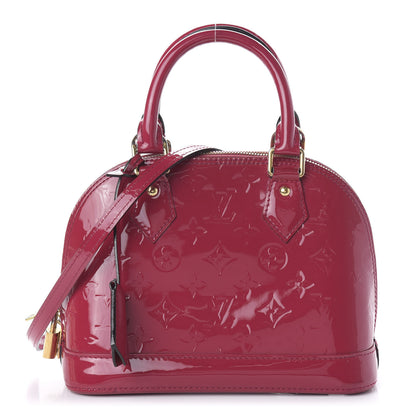 Louis Vuitton Vernis Alma BB Rose Indien 1 of 11