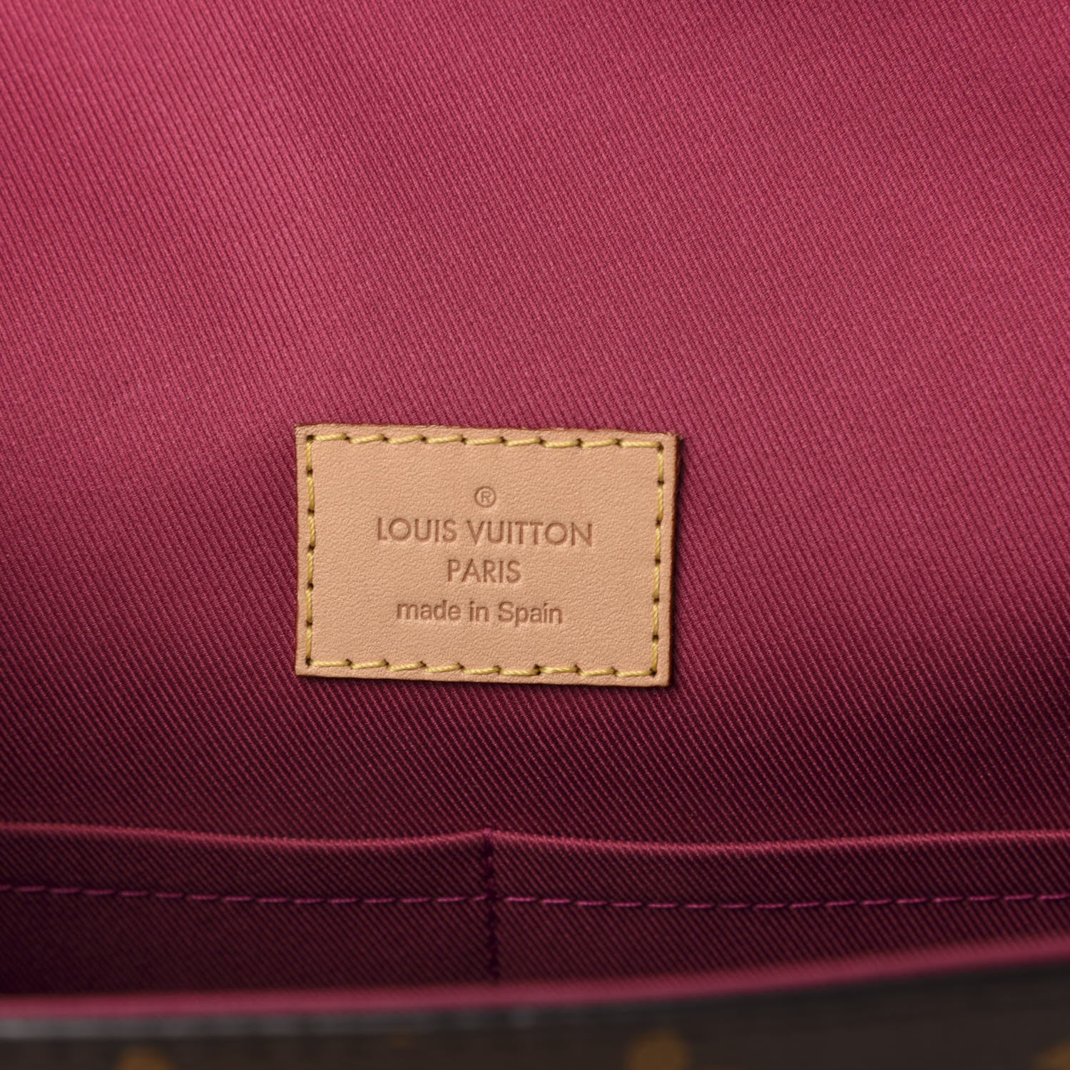 Louis Vuitton Monogram Cluny BB Bordeaux Fuchsia 6 of 10