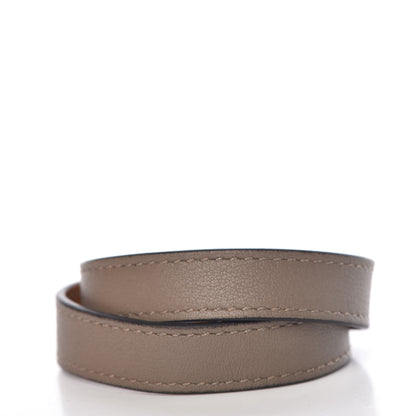 Hermes Swift Kelly Double Tour Bracelet T1 Gris Asphalt 3 of 7