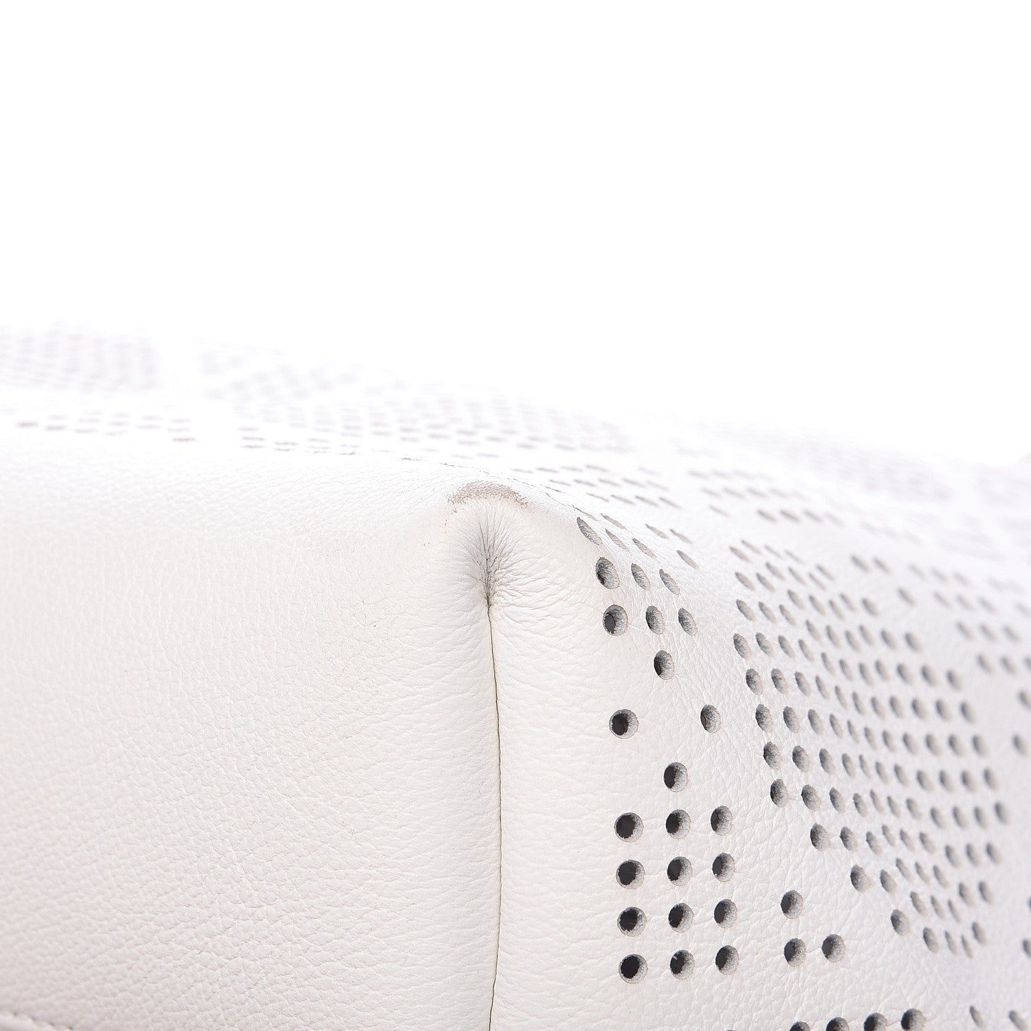 Christian Dior Calfskin Perforated Cannage Dioriva Tote White 11 of 14