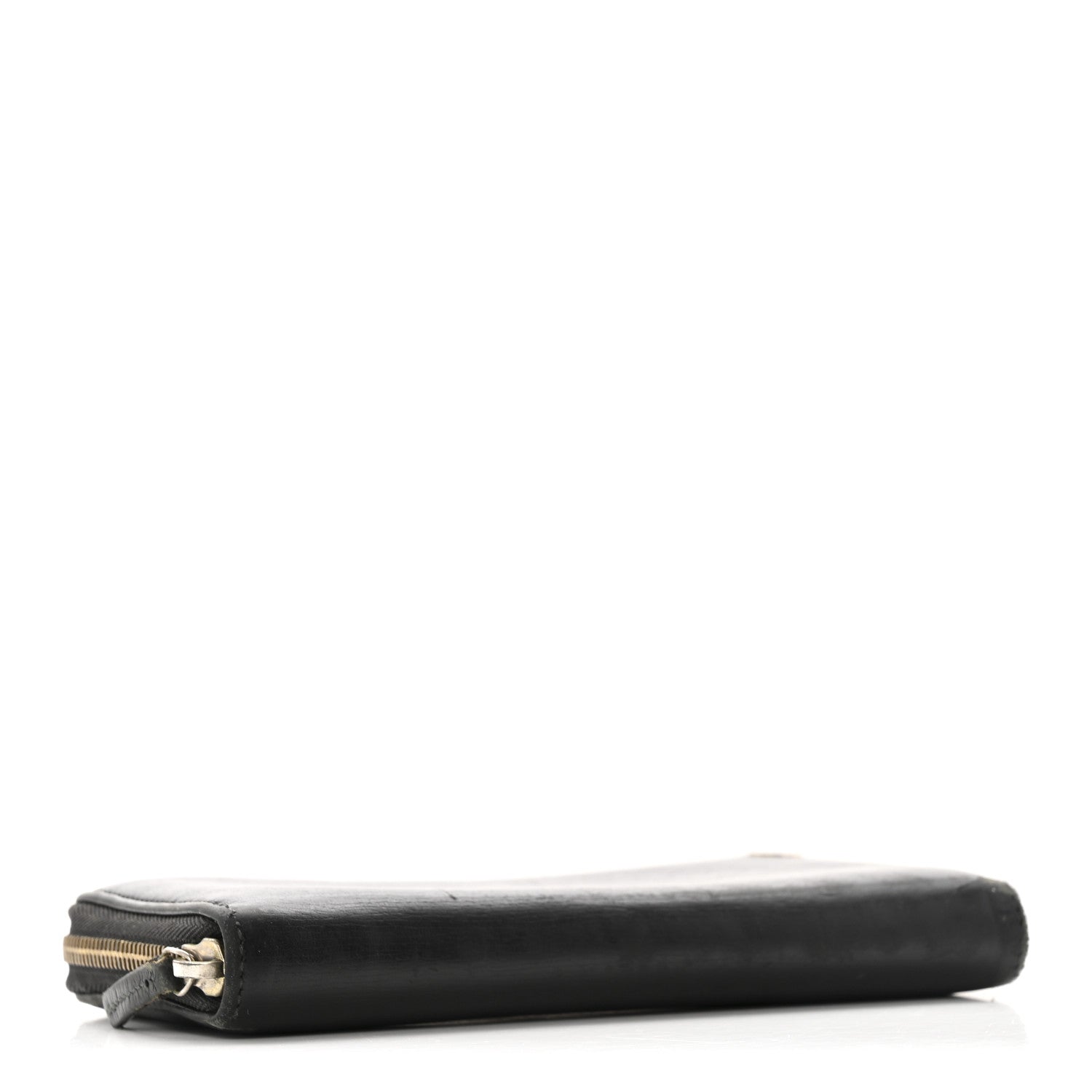Gucci Calfskin GG Zip Around Wallet Black 4 of 14