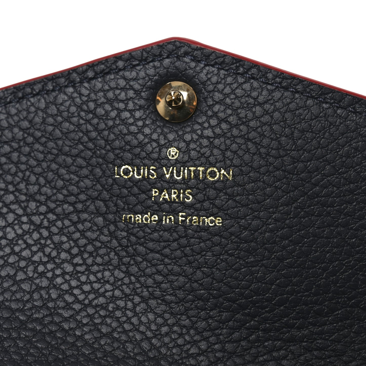 Empreinte Key Pouch Marine Rouge
