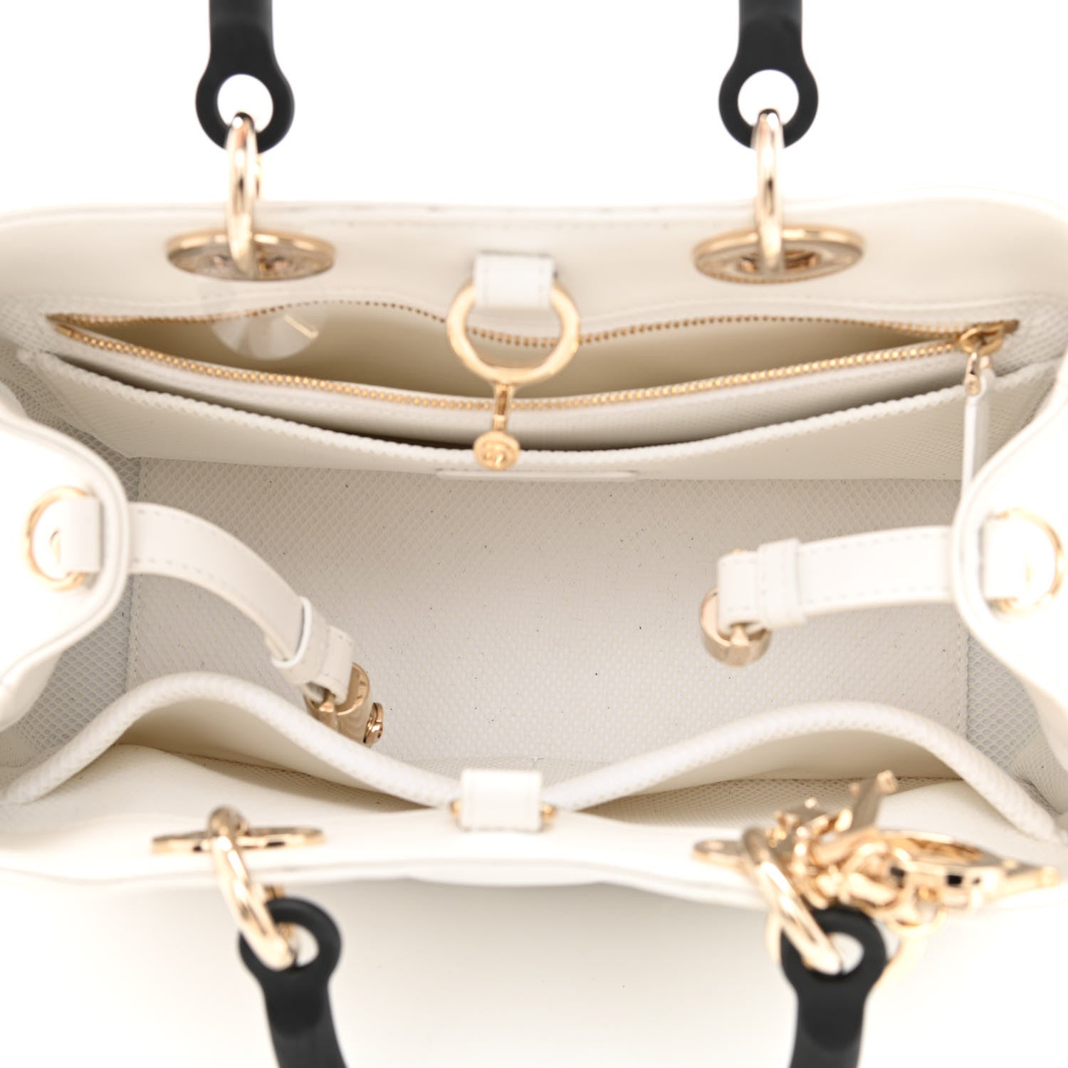 Christian Dior Lambskin Cannage The Lady 95.22 White 5 of 10