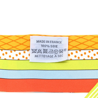 Hermes Silk Twilly Grand Theatre Nouveau Soleil 4 of 4