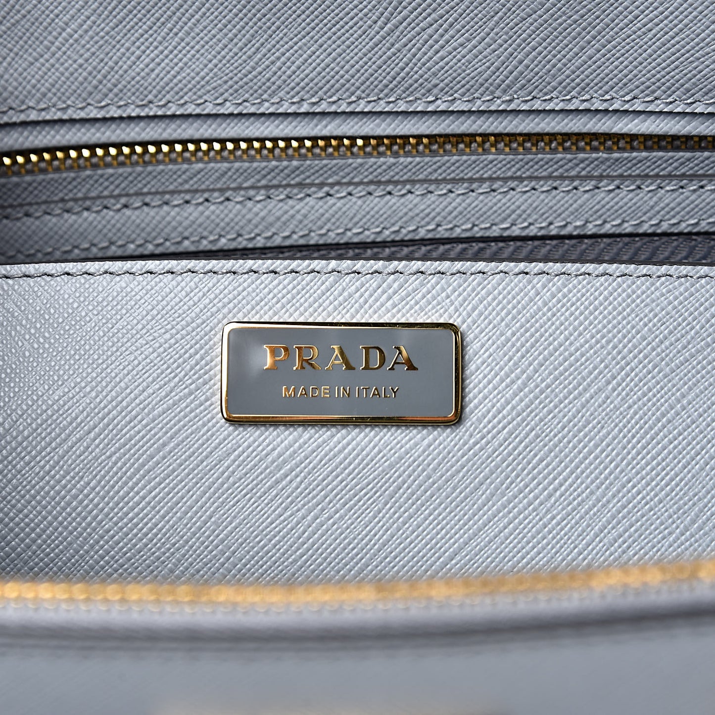 Saffiano Large Galleria Double Zip Tote Granito