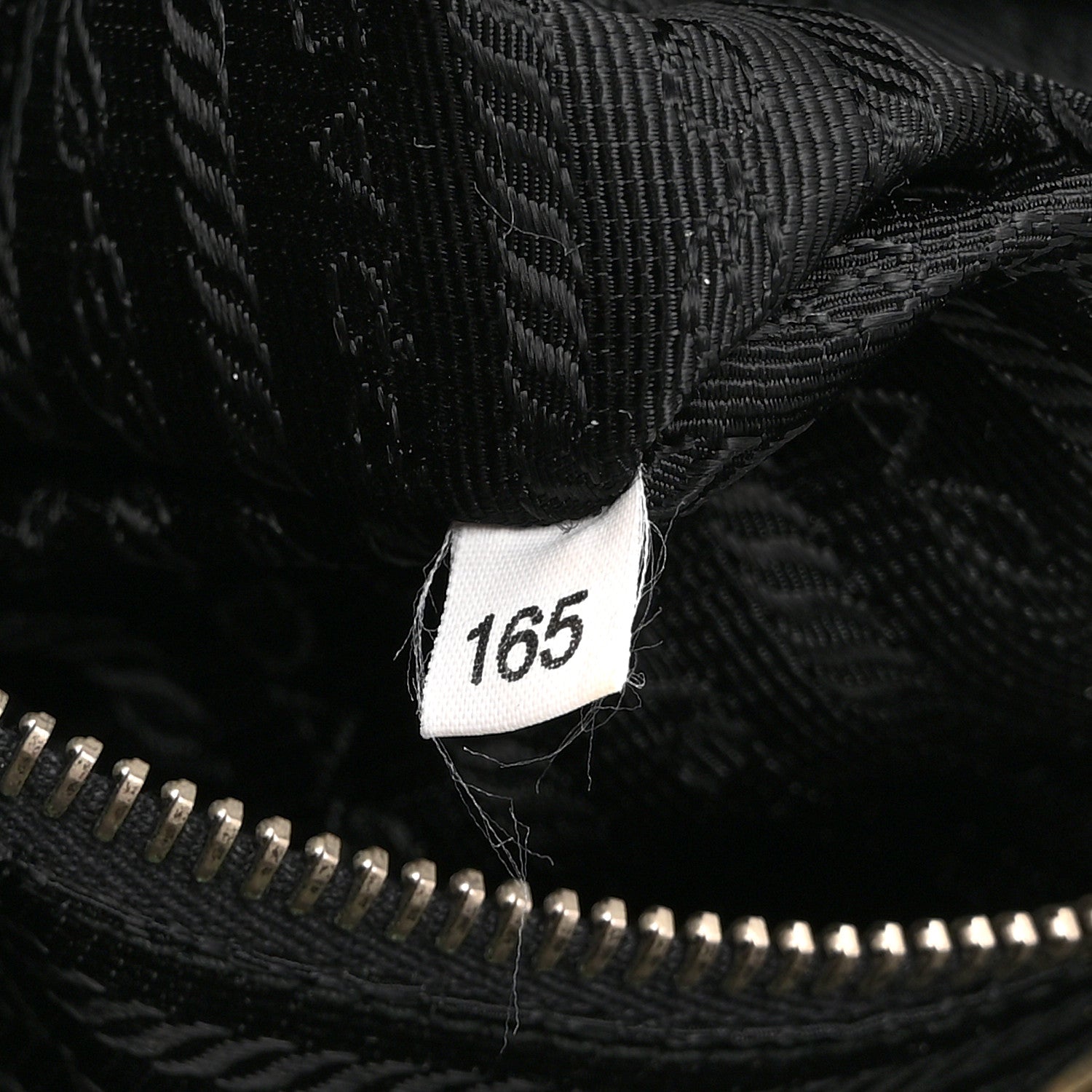Prada Tessuto Nylon Saffiano Tote Black 7 of 10