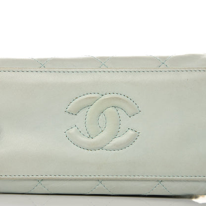 Chanel Lambskin Quilted Small Shoulder Bag Light Green 13 of 16