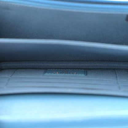 Chanel Caviar Quilted Mini Wallet On Chain WOC Blue 5 of 10