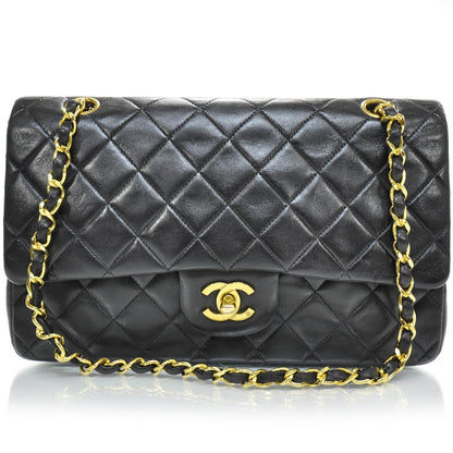 Chanel Lambskin Medium Double Flap Black 1 of 11