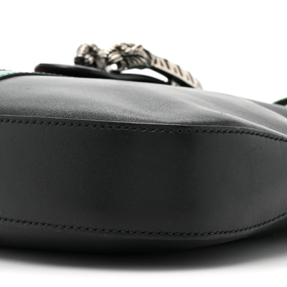 Gucci Calfskin Web Stripe Small Dionysus Hobo Black 9 of 12