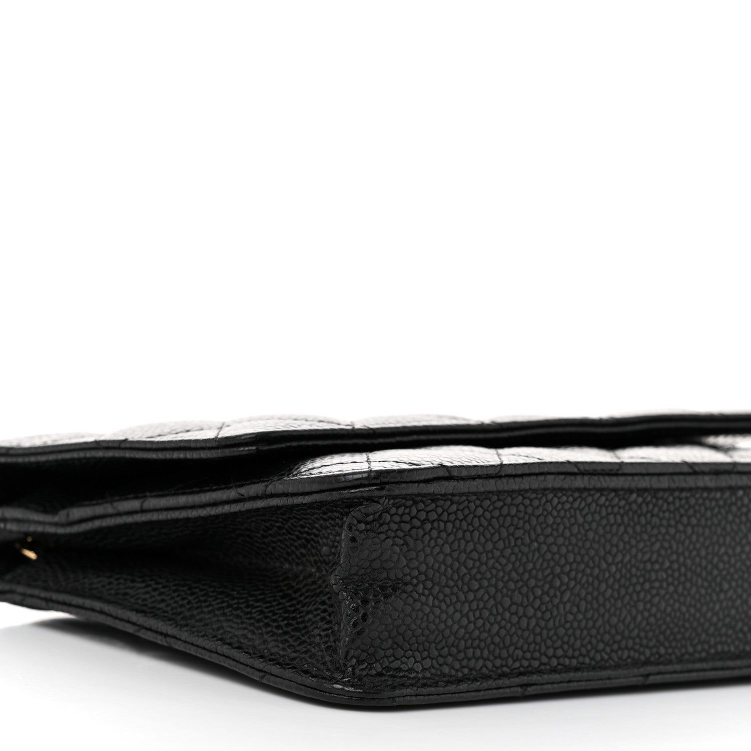 Chanel Caviar Quilted Wallet on Chain WOC Black 10 of 12