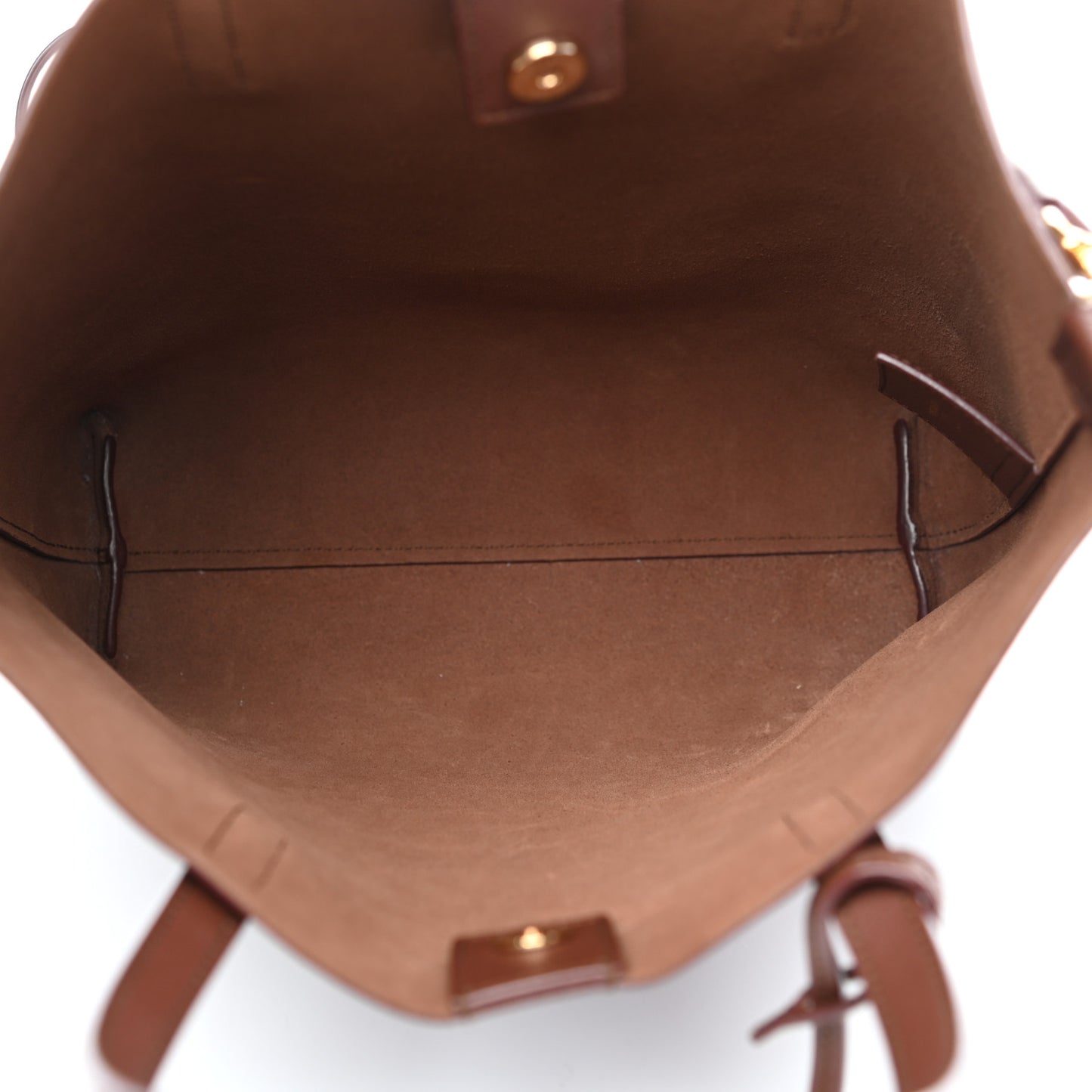 Calfskin Toy Shopping Tote Old Brandy