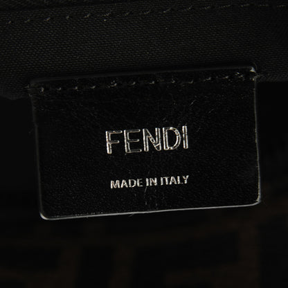 Fendi Zucca Spalmati Degradé Top Handle Convertible Tote Tobacco Black 6 of 7