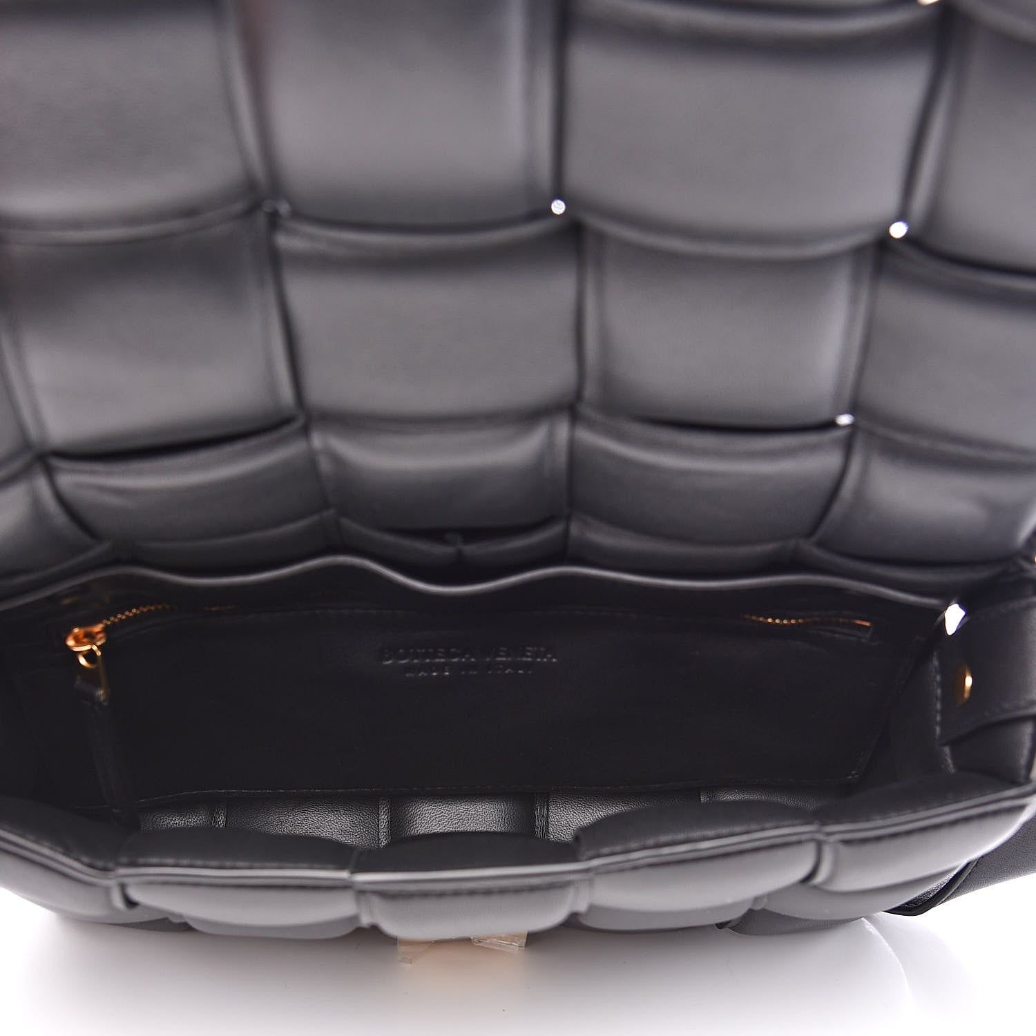 Bottega Veneta Nappa Maxi Intreccio Padded Cassette Crossbody Bag Black 5 of 9