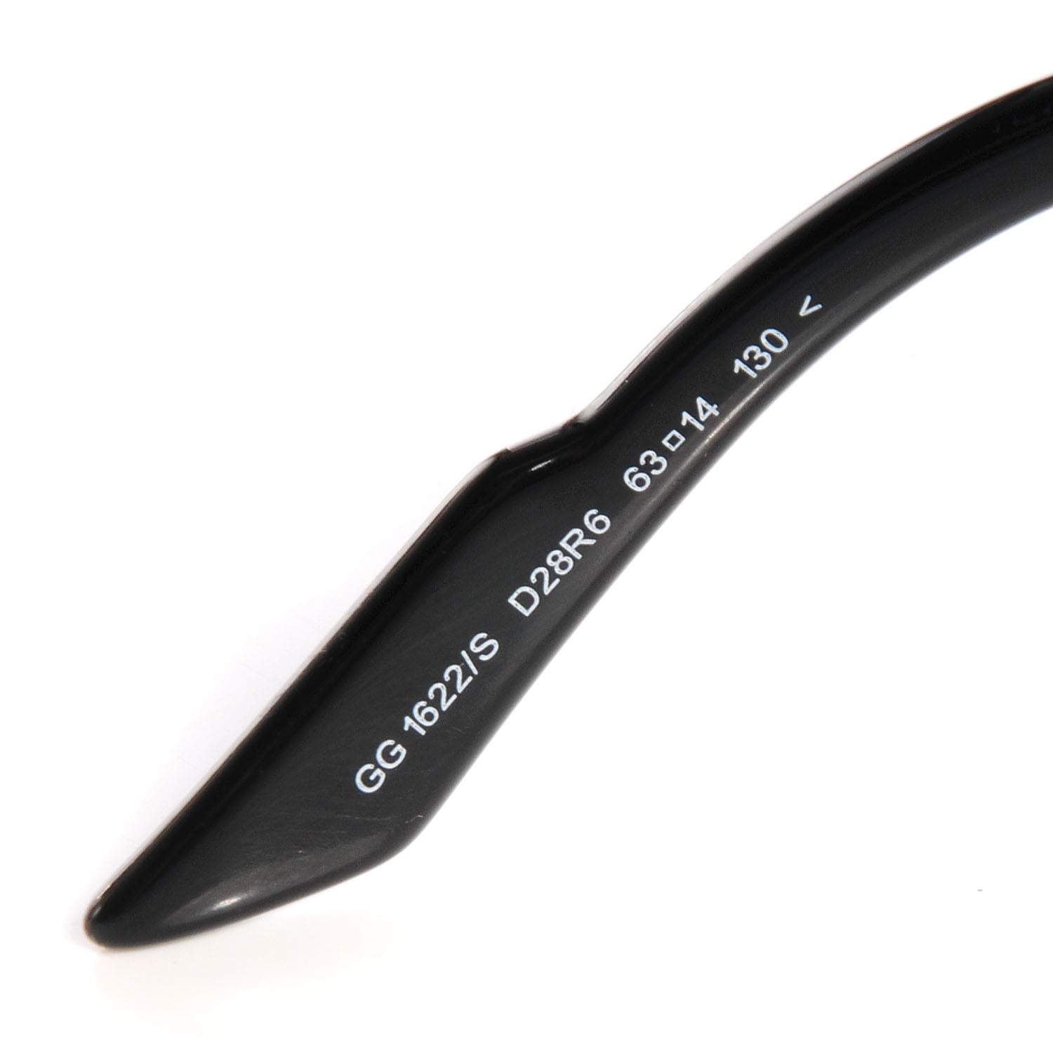 Gucci Aviator Sunglasses 1622/S Black 5 of 7