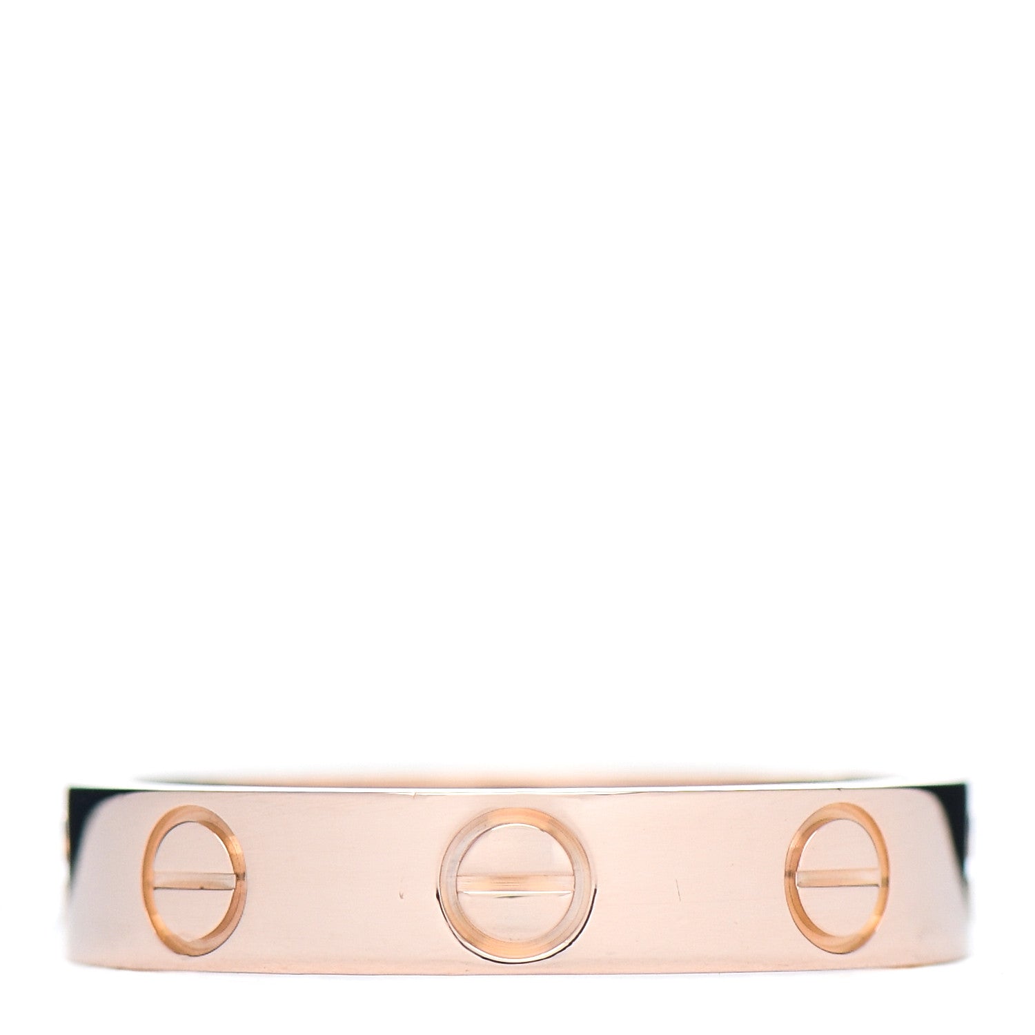 Cartier 18K Pink Gold 3.5mm LOVE Wedding Band Ring 47 4 1 of 4