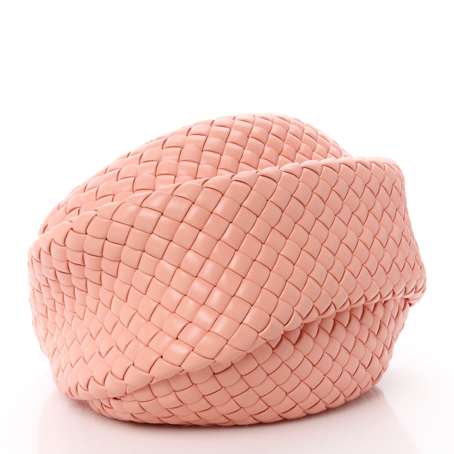 Lambskin Padded Intrecciato Mini Jodie Peachy