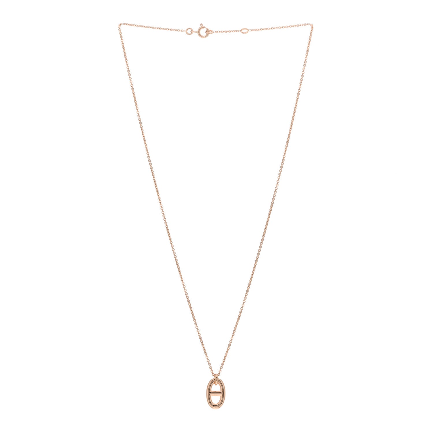 Hermes 18K Rose Gold PM Farandole Pendant Necklace 3 of 5