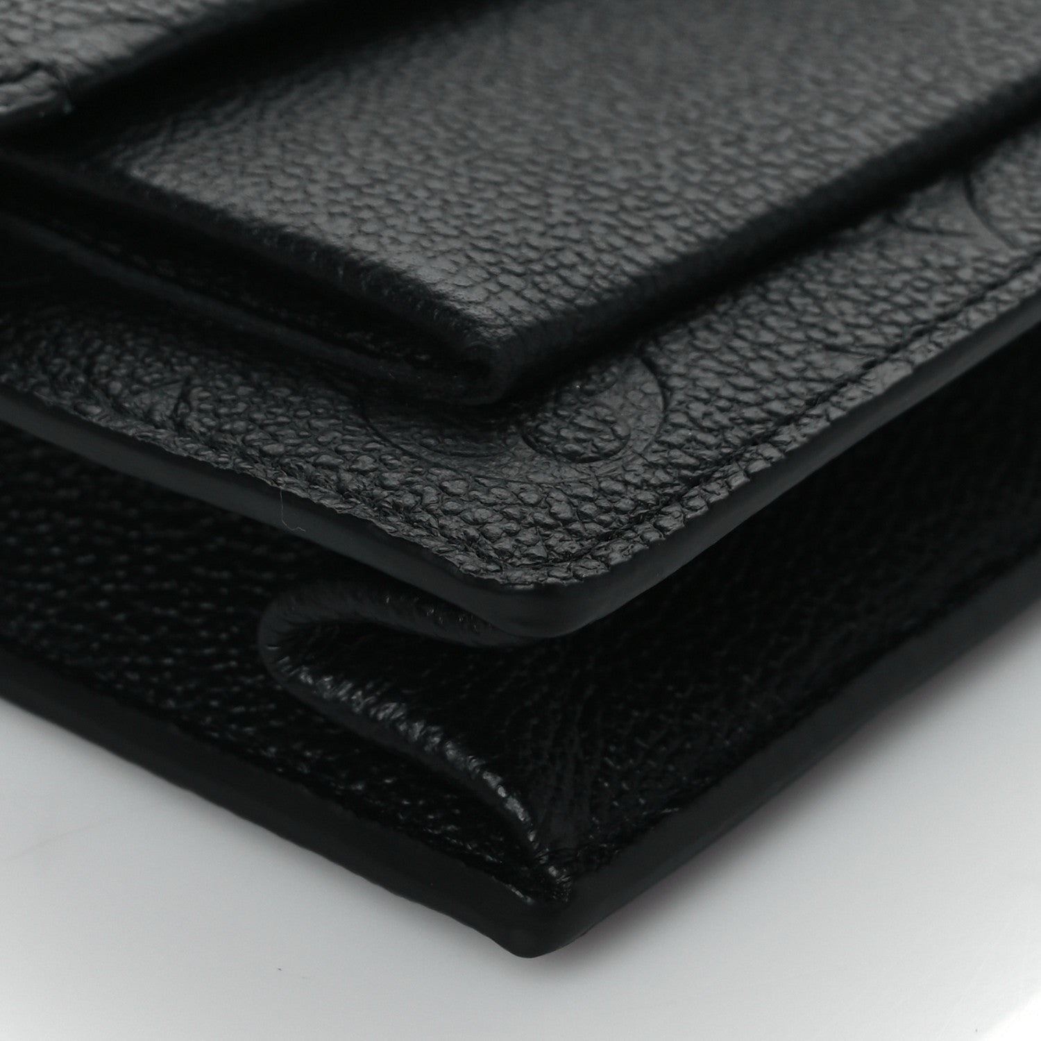 Louis Vuitton Empreinte Vavin Chain Wallet Black 8 of 9