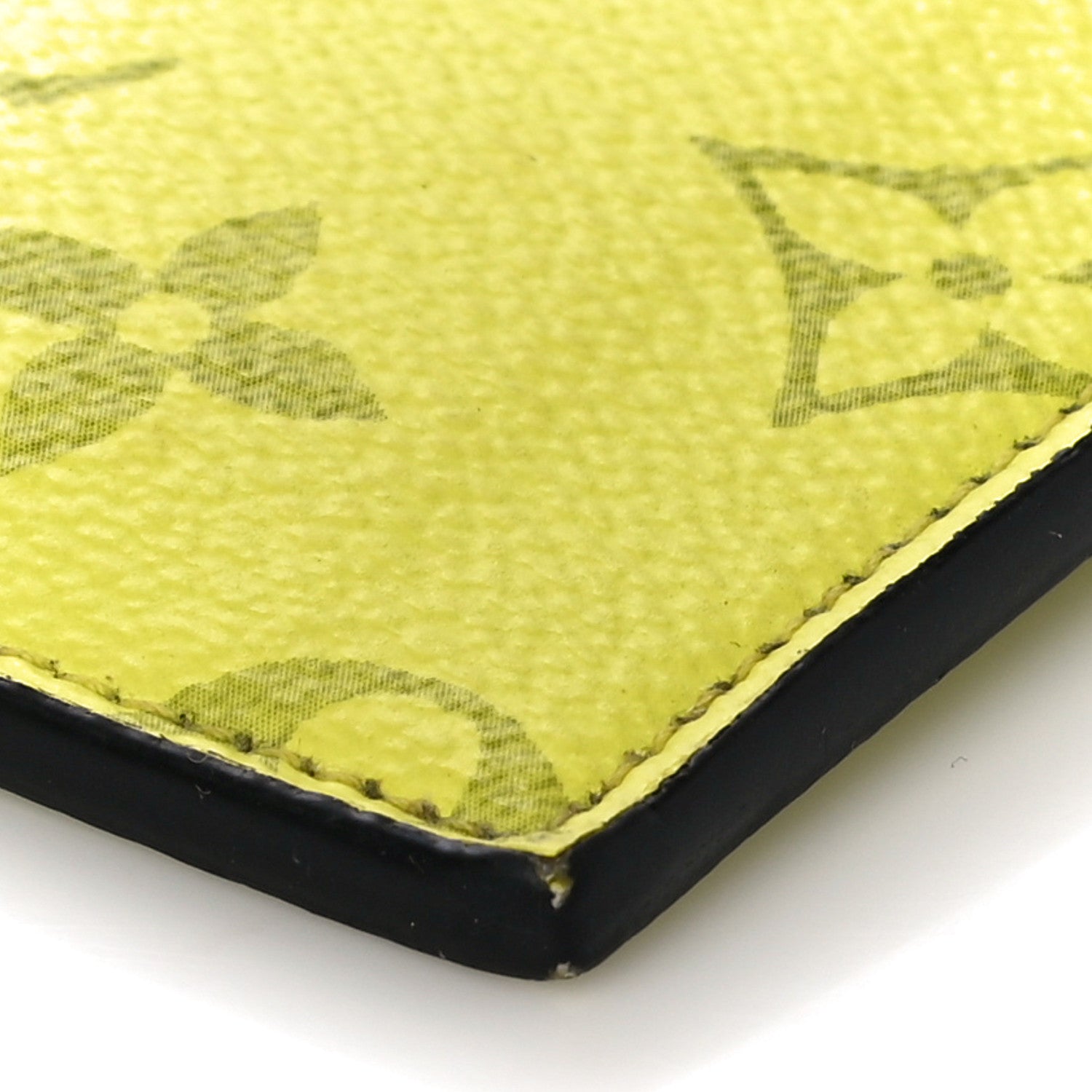 Louis Vuitton Monogram Taiga Coin Card Holder Yellow 9 of 10