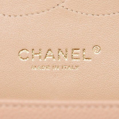 Chanel Caviar Quilted Jumbo Double Flap Beige Clair 9 of 12