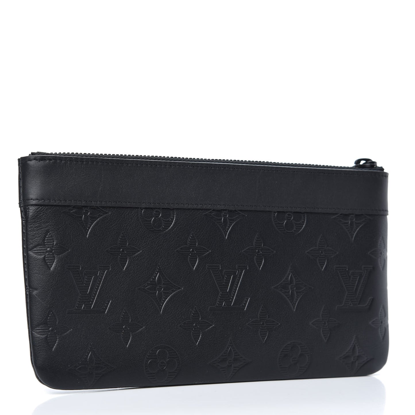Calfskin Monogram Shadow Discovery Pochette PM Black