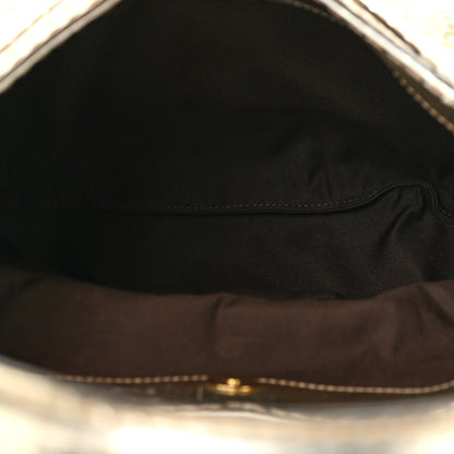Gucci Metallic Guccissima Queen Bow Hobo Platinum 4 of 14