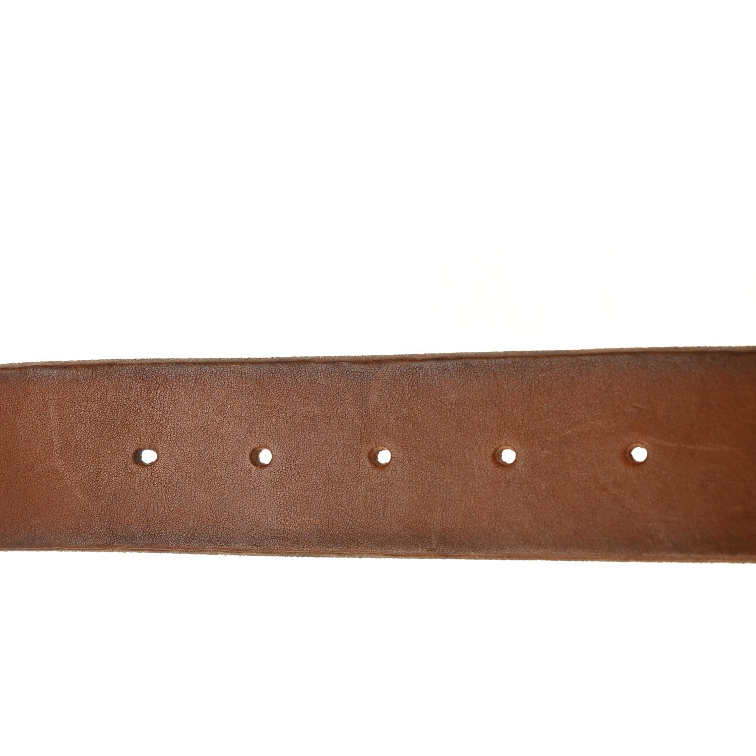 Gucci Faded Calfskin Snake Double G 40mm Belt 75 30 Cuir 3 of 4