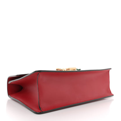 Gucci Calfskin Small Sylvie Shoulder Bag Hibiscus Red 4 of 12