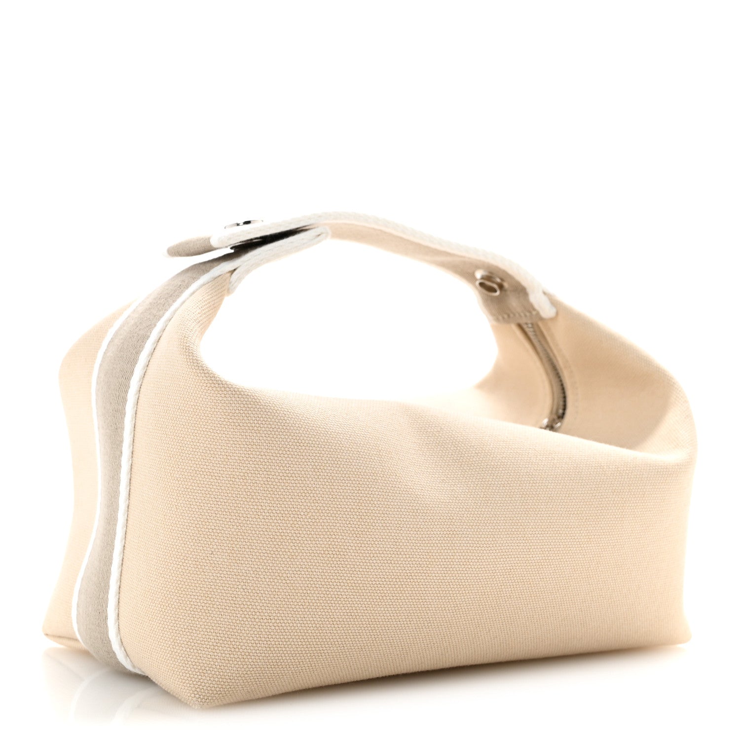 Hermes Canvas Small Bride-A-Brac Pouch Natural 3 of 6