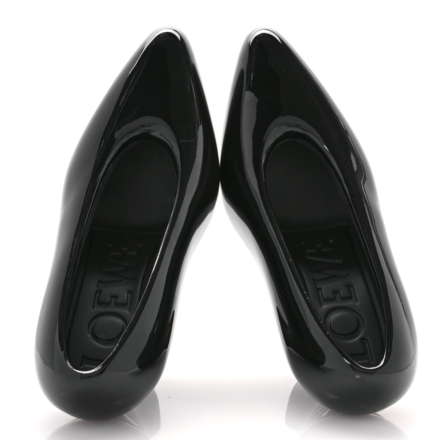 Lacquered Foam Comic 90 Pump 38 Black