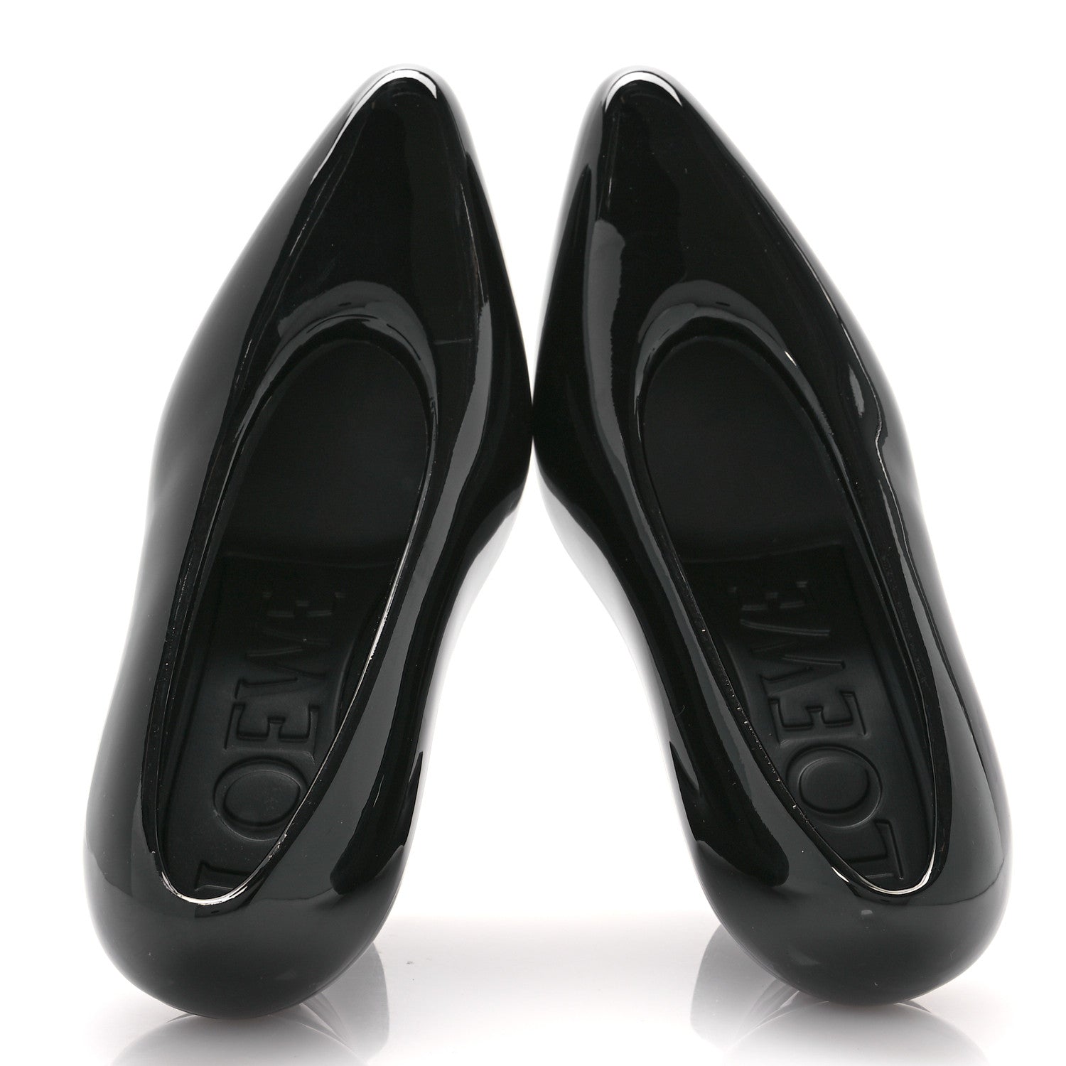 Loewe Lacquered Foam Comic 90 Pump 38 Black 2 of 8