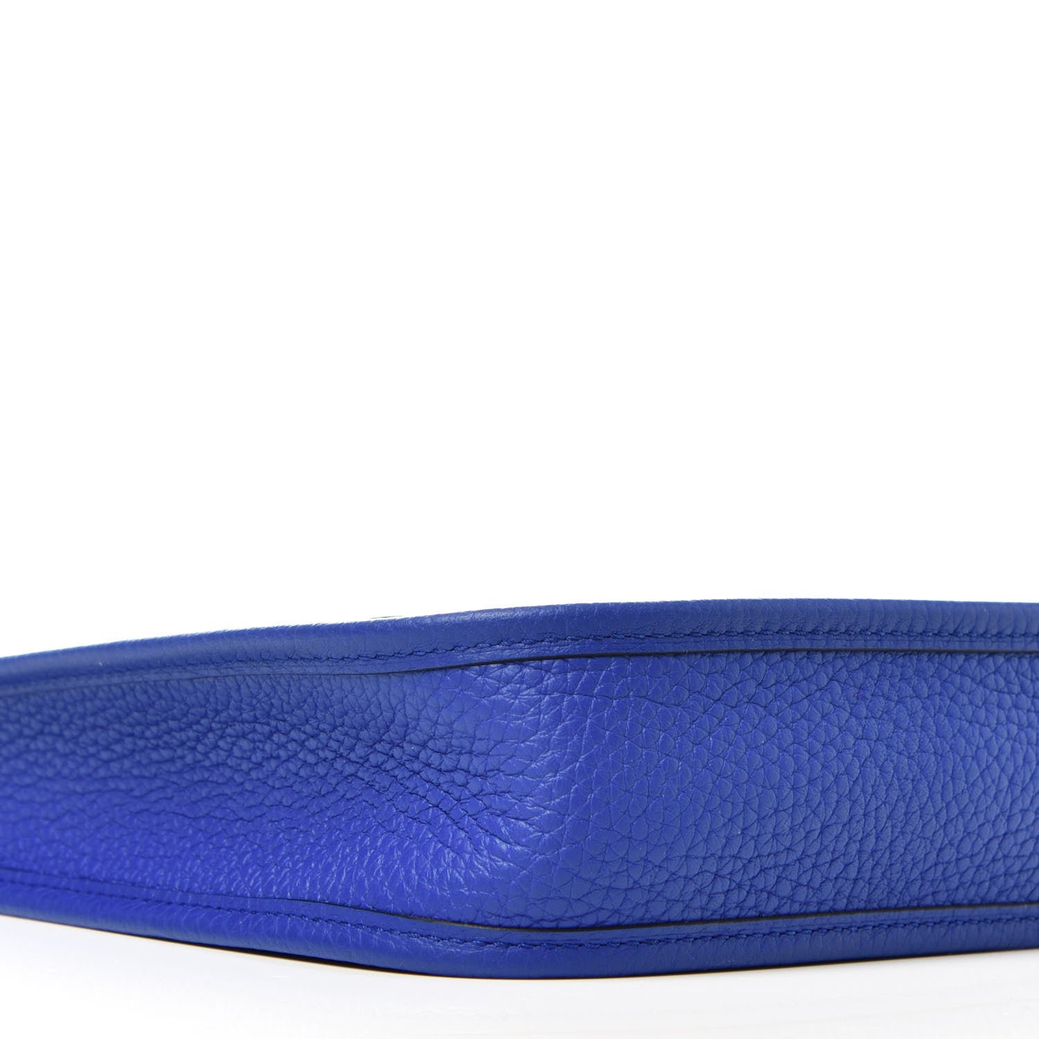 Hermes Taurillon Clemence Evelyne TPM Bleu Electrique 7 of 8