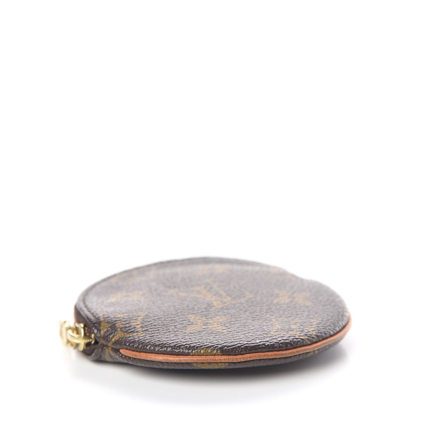 Monogram Round Coin Purse