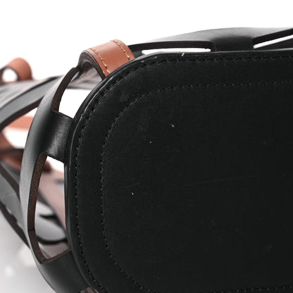 Loewe Smooth Calfskin Small Anagram Cutout Tote Black 10 of 15