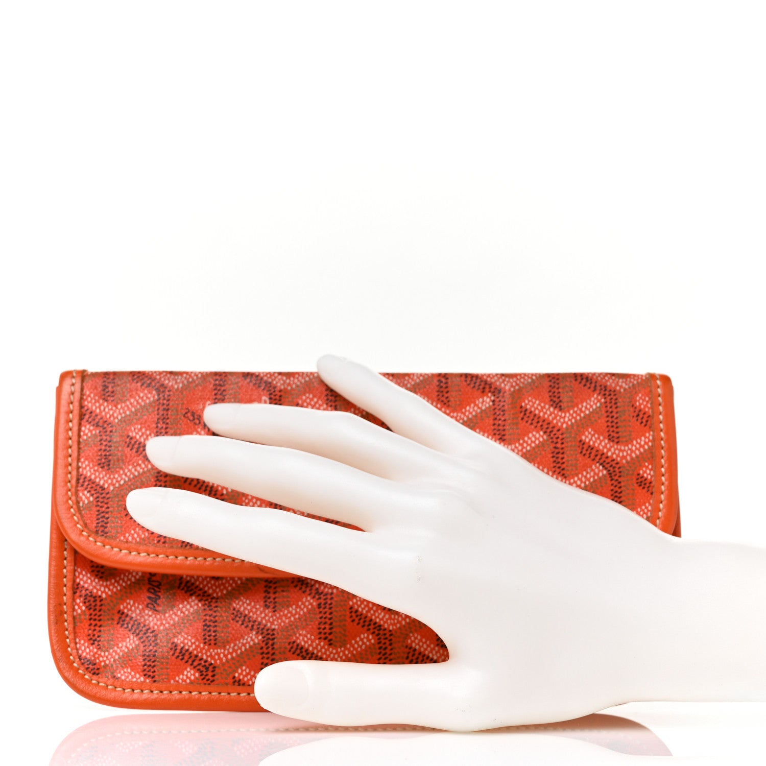 Goyard Goyardine Pouch Orange 2 of 12